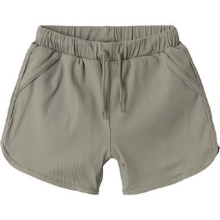 Lil Atelier Dried Sage Badeshorts - Str. 6y 116cm