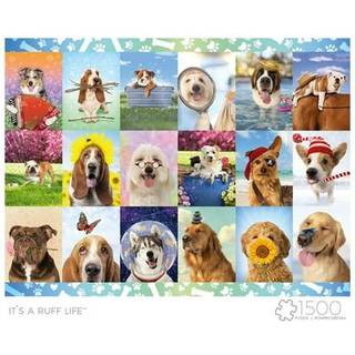 Buffalo Games - Michael Quackenbush - Det er et Ruff Life - 1500 stykker puslespil for voksne, der udfordrer puslespil perfekt til spilaftener -