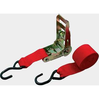 Spændebånd med krog DL, 2-delt, 50 mm x 6 meter, 5000 daN / 5098 kg (LC), orange