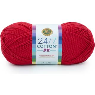 Lion Brand Yarn 24/7 Cotton DK Yarn 1 Pack Grenadine