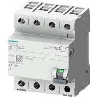 Siemens Rccb type b 80/4 30ma 4mw