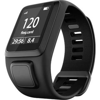 TomTom Adventurer/Golfer/Runner/Spark mm. armbånd silikone Sort