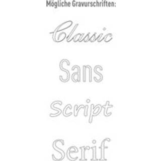 trendor 35783 Gravur-Armband für Baby und Kleinkind 925 Silber Länge 14/12 cm