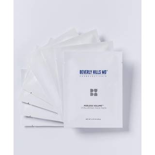 Beverly Hills MD Ageless Volume Hyaluronic Face Mask- Reducer udseende af rynker Anti Aging Formula For Plump Moisturized Skin- 8 Pack- Hydrating