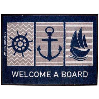 Bådmåtte Marine Business Welcome Boat, rektangel, 70 x 50 cm
