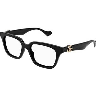 Gucci Kvinde GG1536O 005 Optiske stel Injiceret Sort Transparent Cat Eye