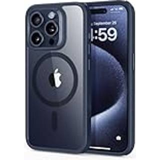 iPhone 15 Pro - ESR Classic Hybrid Cover - MagSafe Kompatibel - Gennemsigtig / Blå