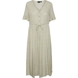 Pieces Pctala String Tie Midi Dress Tea M