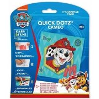 Diamond Dotz Dotzies: sæt til billedskabelse - Paw Patrol, Marshall, 13 x 13 cm