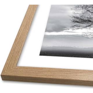 Egetræsramme - Massiv Eg - Str:30 x 40 Cm