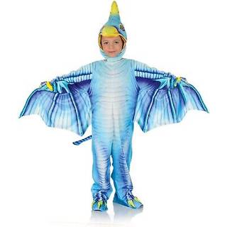Pterodactylus Flugdino Kleinkinderkostüm Blau XL