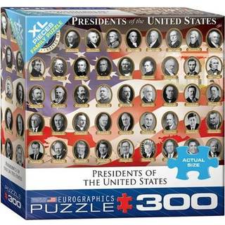 Eurografiske amerikanske pr?sidenter Jigsaw Puzzle (300-stykke)