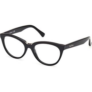 Max Mara Kvinde MM5132 001 Optiske stel Acetat Sort Rund Normal