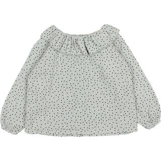 búho Prikket Bluse Eucalyptus 9 Months  Grå  9 måneder  kvinde