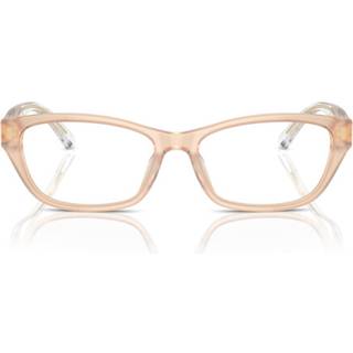 Emporio Armani Kvinde EA3238U 6098 Optiske stel Acetat Beige Transparent Cat Eye Normal