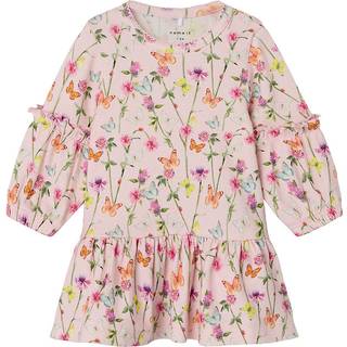 NAME IT Kjole Folia Parfait Pink