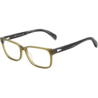 Rag & Bone RNB7059/G Asian Fit 4C3 58 Briller Mænd Grøn - Frosted Olive Green - 58mm