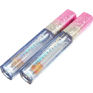 Kleancolor Lipracadabra farveskiftende lipgloss - pH-aktiveret formel Custom Pink Shine (2 pakke)