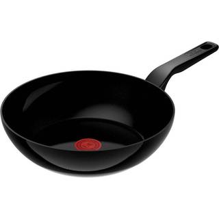 Tefal Renew Wokpande 28 cm - Sort