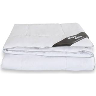 Dobbeltdyne 240x220 cm - Temperaturregulerende silkedyne - 100% Mulberry silke - Helårs Lun king size dyne