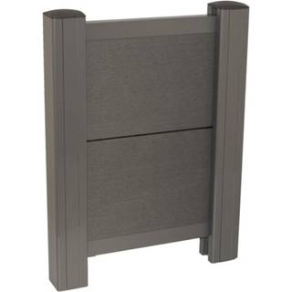 HORTUS Royal Como hegnspakke, komposit, F&N-profil, børstet, 2 fag - 184,9 cm højde