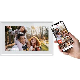 Denver PFF 7" digital fotoramme (hvid) - På lager i butik