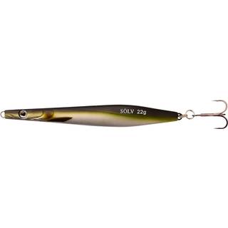 Sölv Spirr 8 cm / 14g Gennemløbsblink Dark Sandeel
