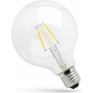 Spectrum LED LED Globuslampe Klar E27 8,5W 2700K 1150 lumen WOJ14642