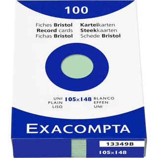 Exacompta A6 kartotekskort 10,5x14,8cm 100stk