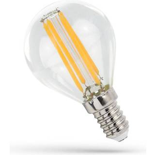 Spectrum LED E14 LED pære Klar 6W 2700K 660 lumen WOJ14389