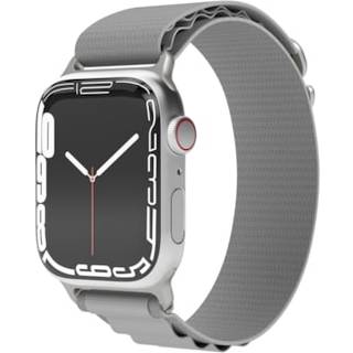 Vonmählen Apple Watch (38/40/SE/41/42mm) Action Loop Nylon Urrem - Grå