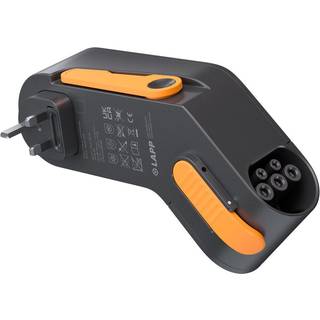 LAPP MOBILITY Mobility Dock oplader til elektriske køretøjer, type UK (5555925004) op til 2,3 kW, 10 A, 1-faset, til mobil opladning af hybrid- og elbiler med Type 2-tilslutning