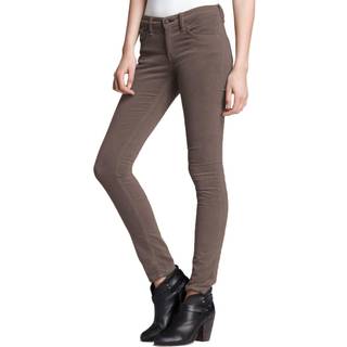 Hybrid & Company Super Comfy Stretch Kvinder 5 Lommer Fjeldfl?jl Skinny P21950SK BROWN 7