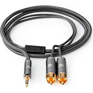 Premium StereoRCA til minijack (2m)