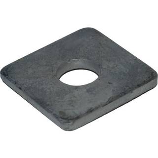 Arvid Nilsson 83133100 Firkantet skive FZV DIN 436, S4B, pakke 10 36 x 100 x 6 mm