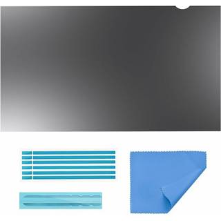 StarTech.com 22-inch 16:9 Computer Monitor Privacy Filter Anti-Glare Privacy Screen with 51% Blue Light Reduction Black-out Monitor Screen Protector