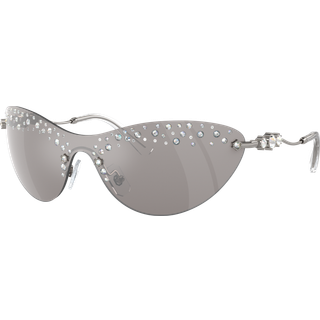 Swarovski SK7023 40096G 137 Solbriller Kvinder Gunmetal - Gunmetal With Gems - 137mm