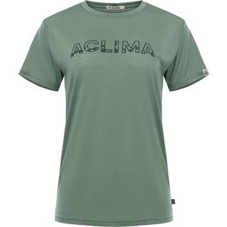 Aclima Lightwool T-Shirt relaxed fit Women-dark ivy-2XL