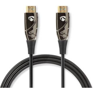 Nedis HDMI cable with Ethernet - HDMI / audio - 100 m