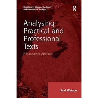 Analysing Practical and Professional Texts