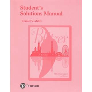 Student's Solutions Manual for Precalculus