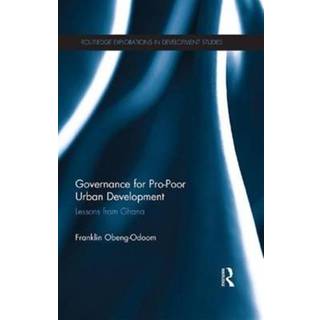 Governance for Pro-Poor Urban Development