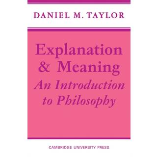 Explanation and Meaning