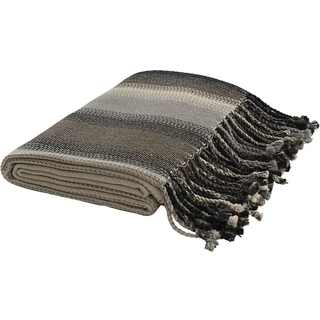 Artwood, Plaid Adonis 240x250 cm Stripe Brown Artwood