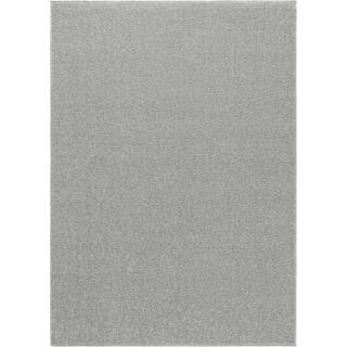 Ata Kortluvet tæppe Ensfarvet - Creme - 140x200