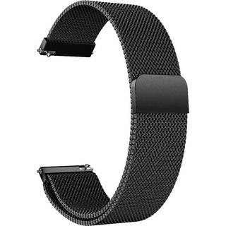 SKALO Milanese Loop til Amazfit GTS 4 Mini - Sort
