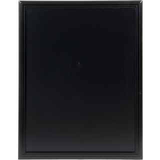 Securit kridttavle 67x87cm vejrbestandig med sort ramme