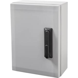 Fibox Vægskab arca grå låg hxbxd 800x600x300