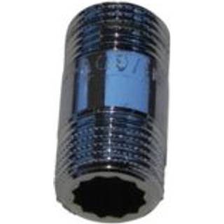 Nippelrør 1/2''- 30mm forkromet