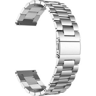 SKALO Milanese Loop til Amazfit GTS 4 Mini - Sølv